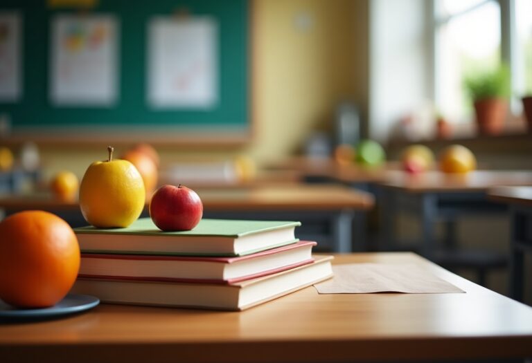 Giovani impegnati in attività di educazione alimentare