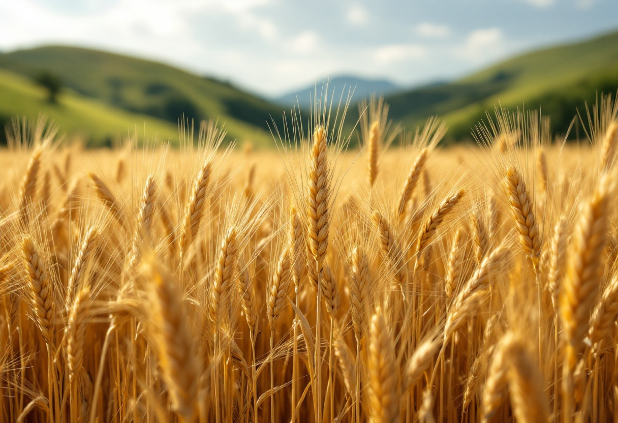 Immagine di grani antichi per la sostenibilità ambientale