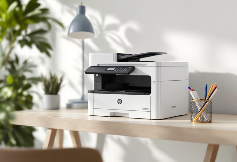 Multifunzione HP Color LaserJet Pro 3302fdw in ufficio