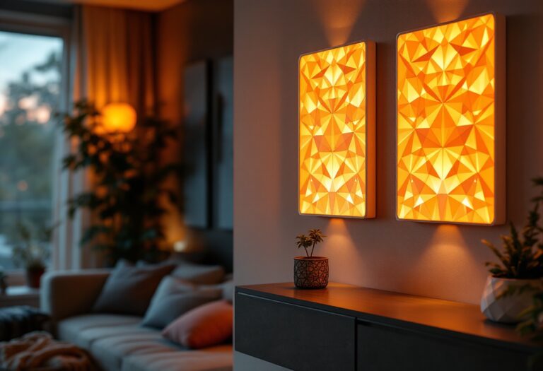 Pannelli luminosi Nanoleaf per un'illuminazione creativa