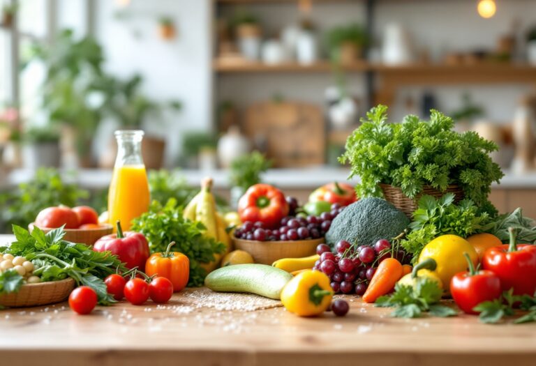 Bambini partecipano a laboratori di cucina sana