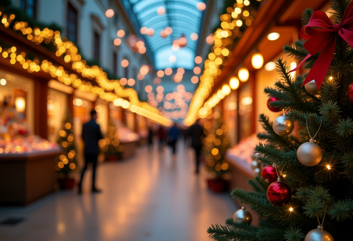 Famiglia che festeggia il Natale al Vulcano Buono