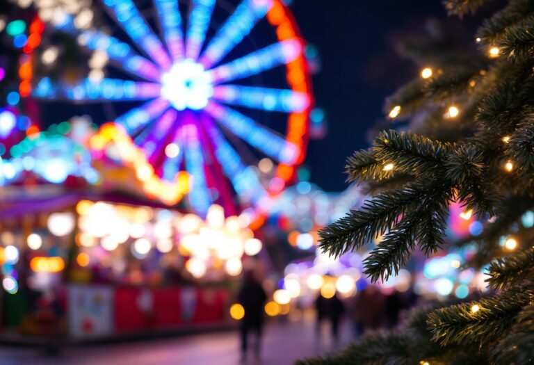 Parchi divertimento italiani durante le festività natalizie