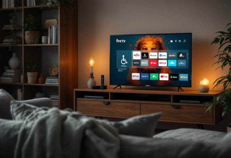 Nuove funzioni di accessibilità per Fire TV