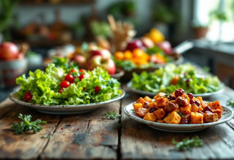 Bambino con allergie alimentari che esplora cibi sicuri