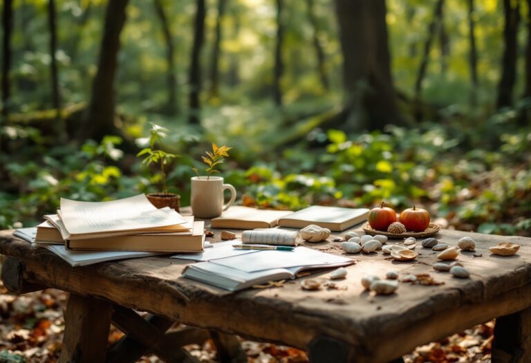 Bambini in aula natura imparano il rispetto ambientale