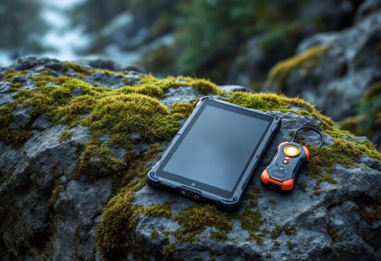 Blackview Active 10 Pro tablet rugged in un ambiente naturale