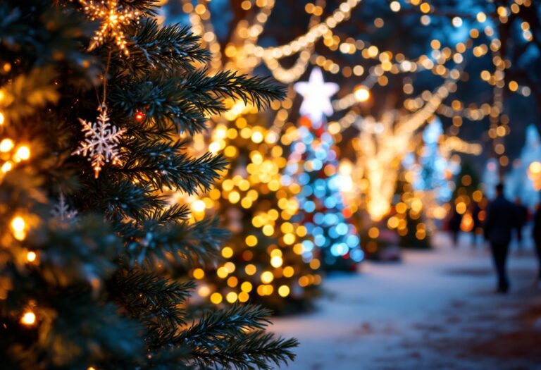 Bambini che esplorano il pianeta di Natale a Perugia