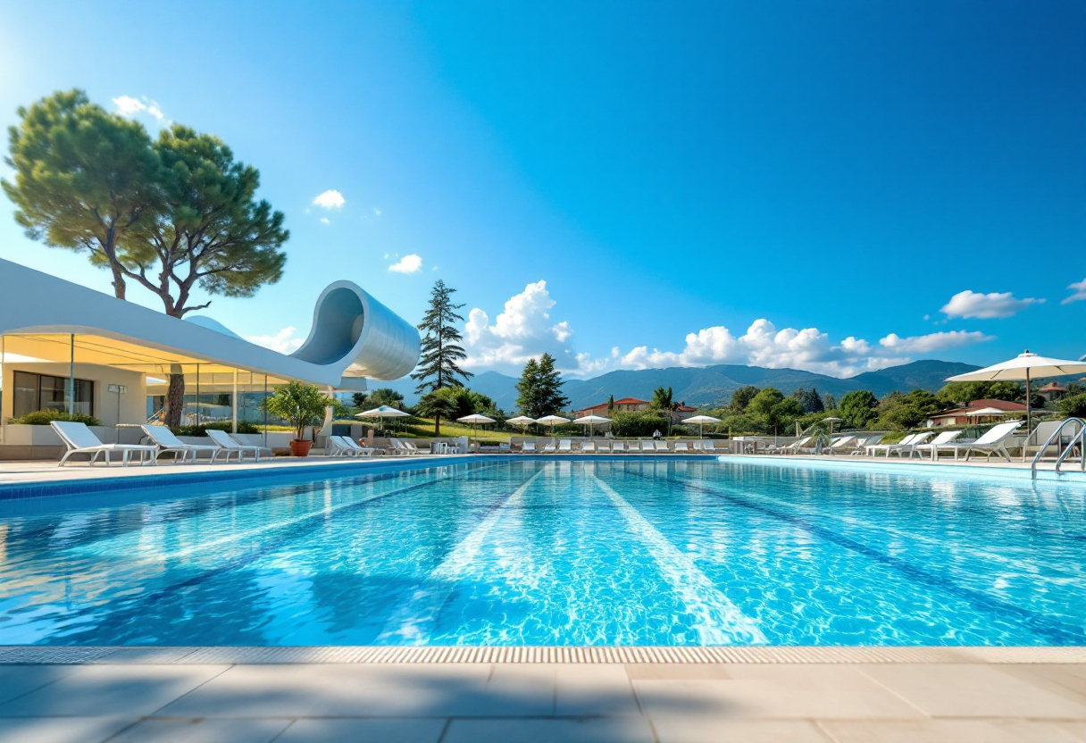 Inaugurazione della nuova piscina comunale a Castel di Sangro