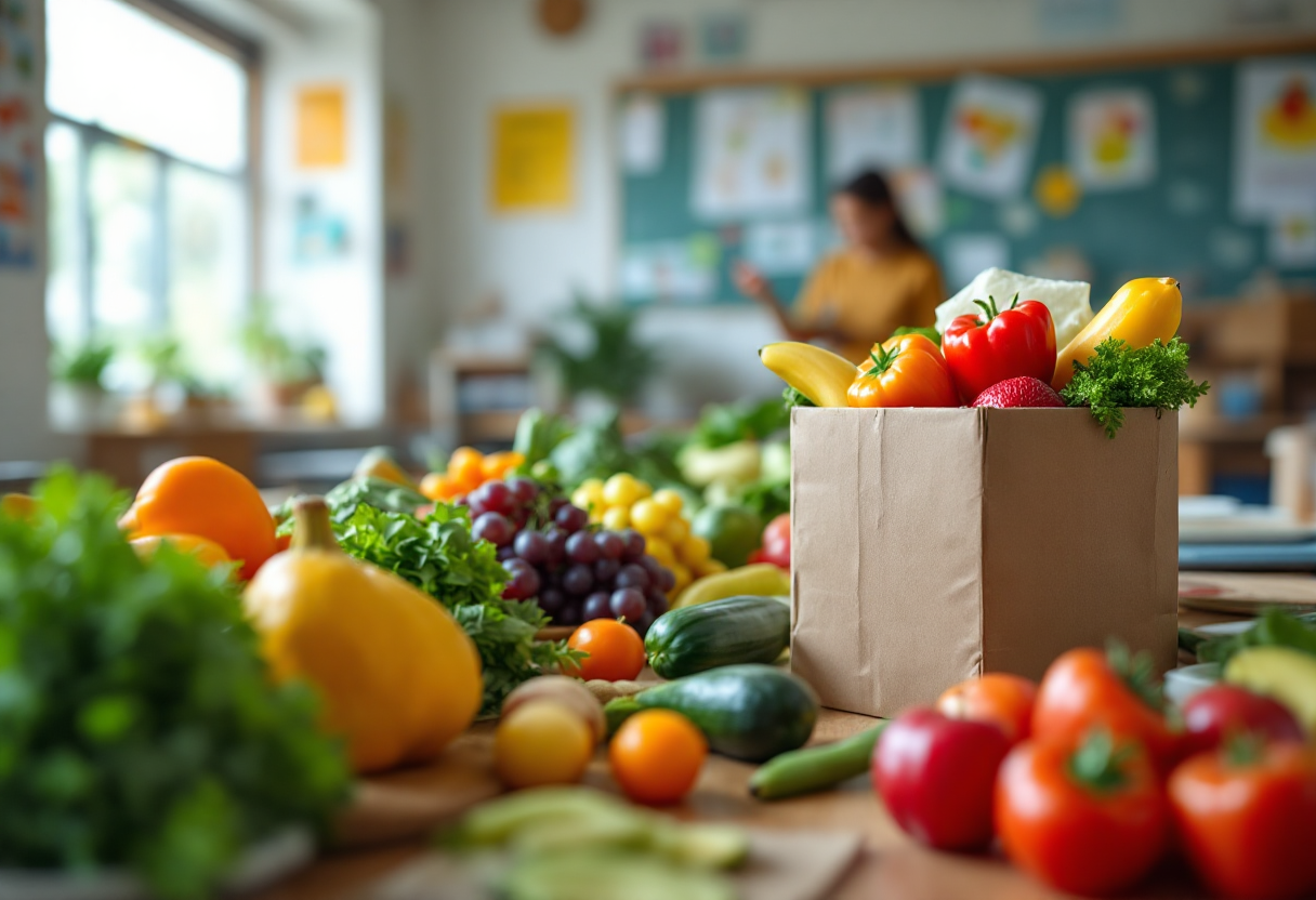 Giovani apprendono a ridurre lo spreco alimentare