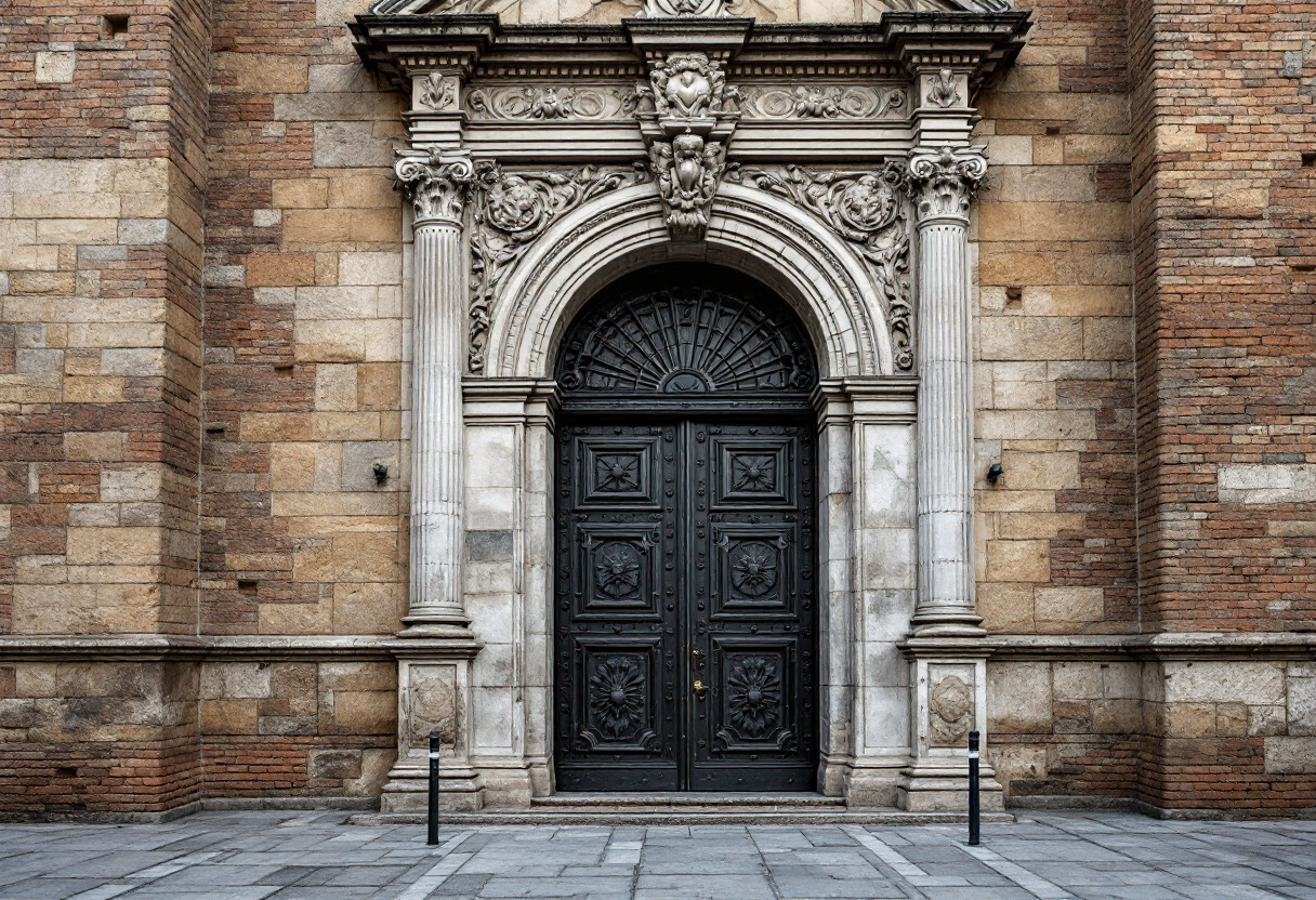 Immagine della Porta Santa, simbolo di speranza per le famiglie