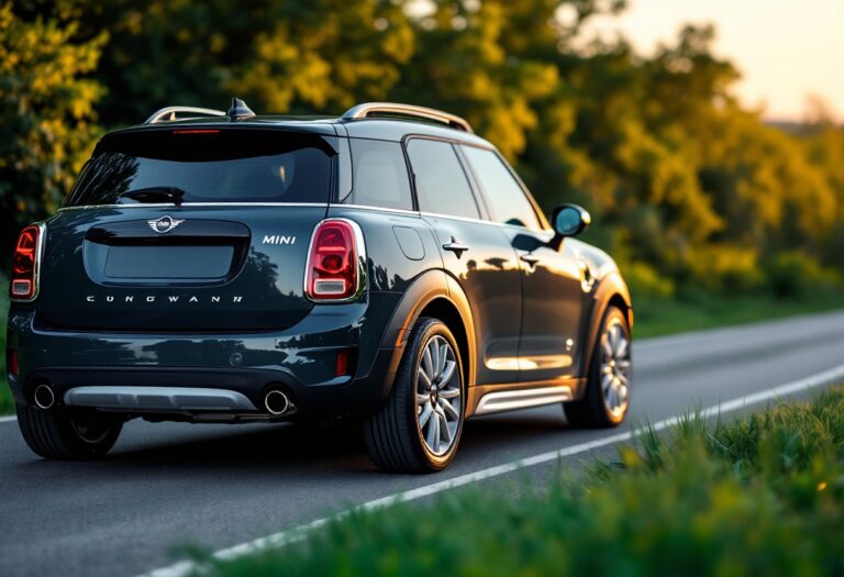 MINI Countryman con punteggio massimo Euro NCAP per sicurezza