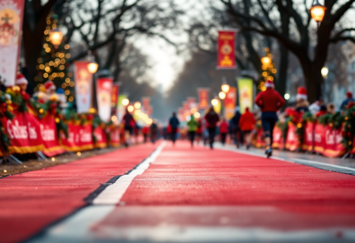 Partecipanti alla maratona di Natale di Telethon