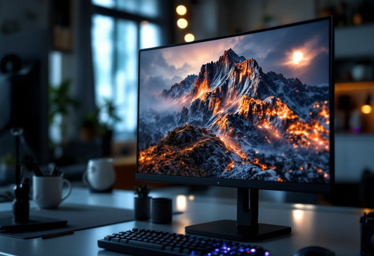 Monitor gaming LG Ultragear 32GR93U con prestazioni elevate