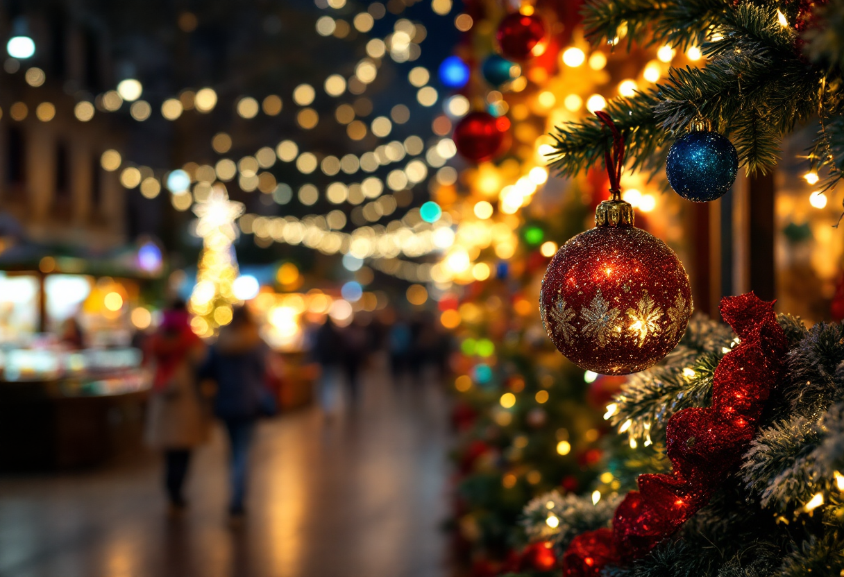 Bambini felici al Palermo Christmas Village