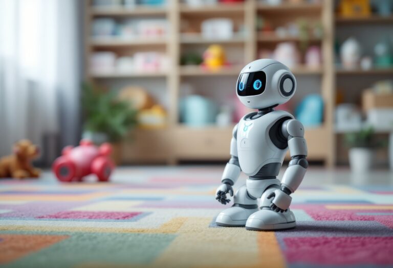 Robot NAO utilizzato nel trattamento dell'autismo