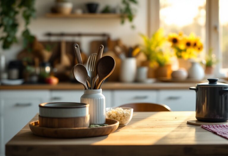 Bambini che partecipano alle faccende domestiche in famiglia