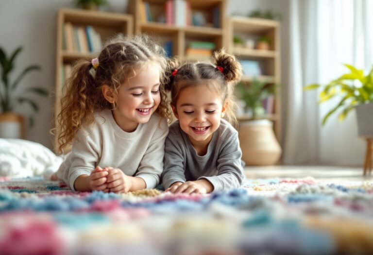 Immagine di una casa sicura per bambini con misure di sicurezza