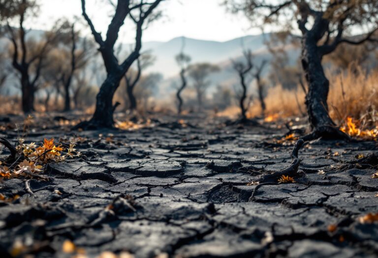 Immagine che rappresenta la crisi climatica globale