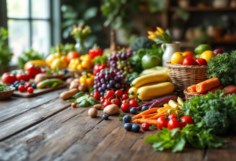 Esempio di etichetta calorica su un prodotto alimentare