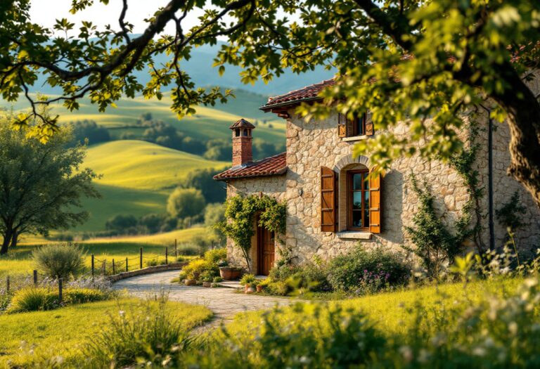 Agriturismo italiano che promuove il recupero alimentare