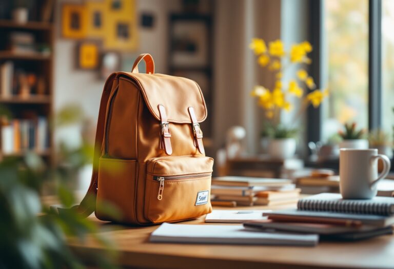 Studenti che si preparano per il rientro a scuola dopo le vacanze