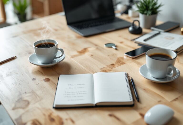 Persona che torna al lavoro dopo le vacanze estive