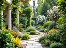 Giardino rinnovato di Palazzo Genova Rulli a Vasto