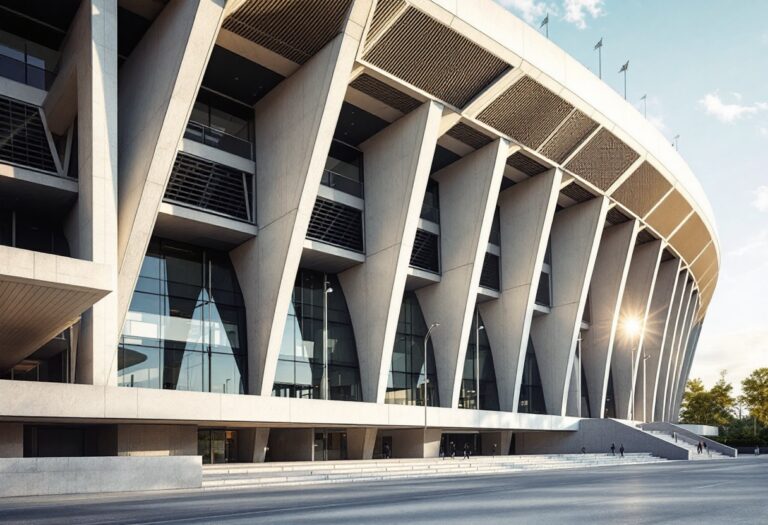 Immagine di uno stadio italiano che rappresenta cultura e comunità