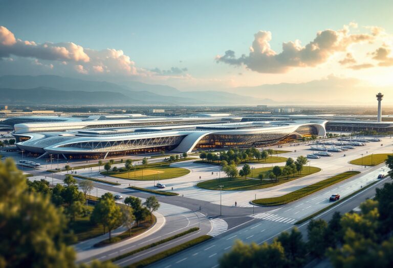 Aeroporto di Bologna con infrastrutture green e mezzi ecologici