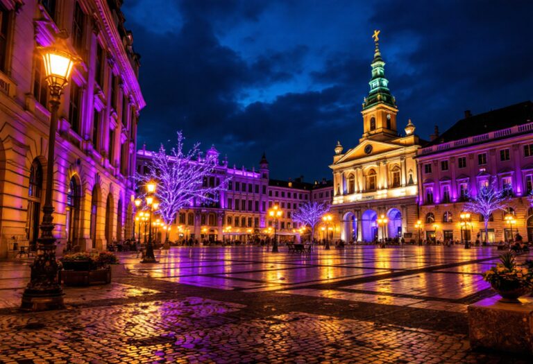 Illuminazione viola a Bari per la giornata dell'epilessia