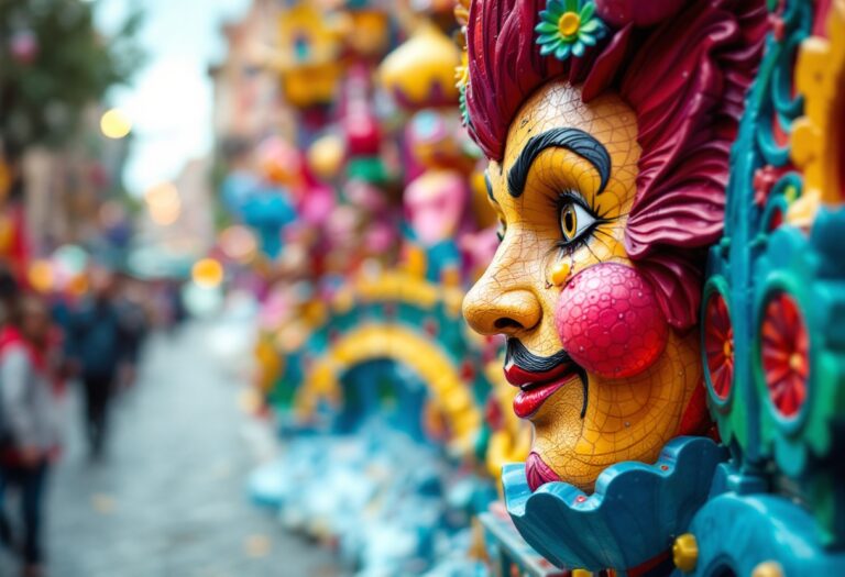 Manifestazione durante il Carnevale No Ponte di Messina