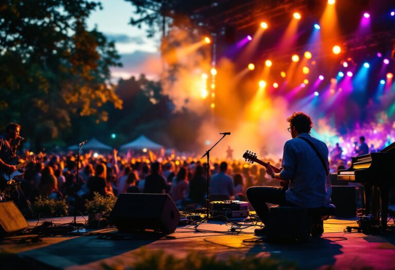 Immagine del concerto di solidarietà a Desio per i giovani