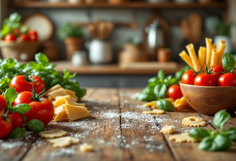 Immagine che rappresenta l'evoluzione della cucina italiana