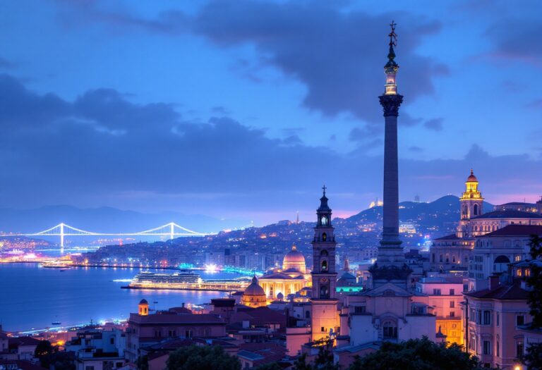 Illuminazione viola a Genova per la giornata dell'epilessia