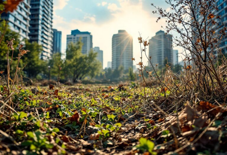 Immagine critica sulla gestione ecologica urbana