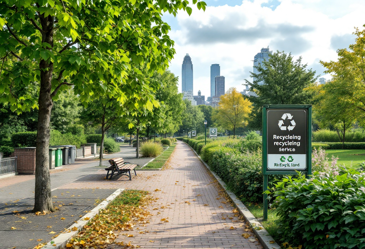 Immagine critica sulla gestione ecologica urbana