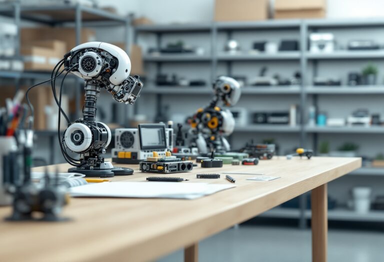 Anziani che partecipano a un laboratorio di robotica