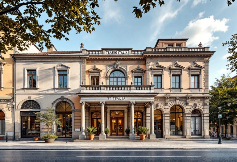 Bambini che assistono a uno spettacolo teatrale a Germignaga